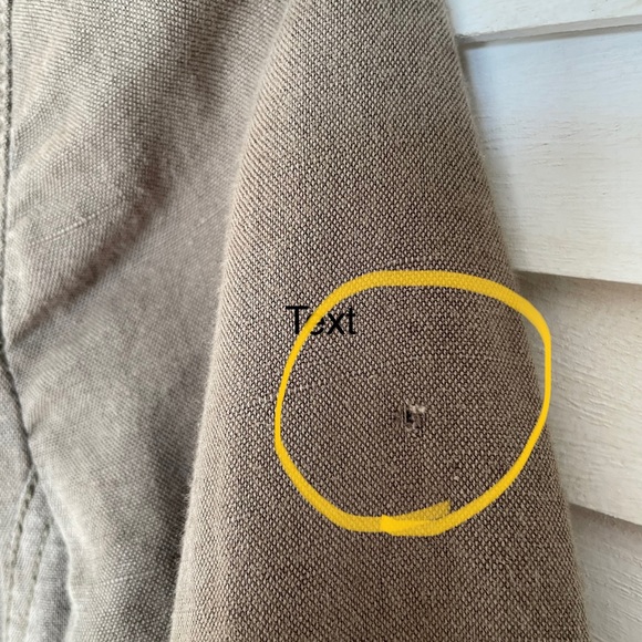 Free People Sz 4 Linen Cotton Eyelet Moto Jacket Olive Green Zip - Picture 3 of 13